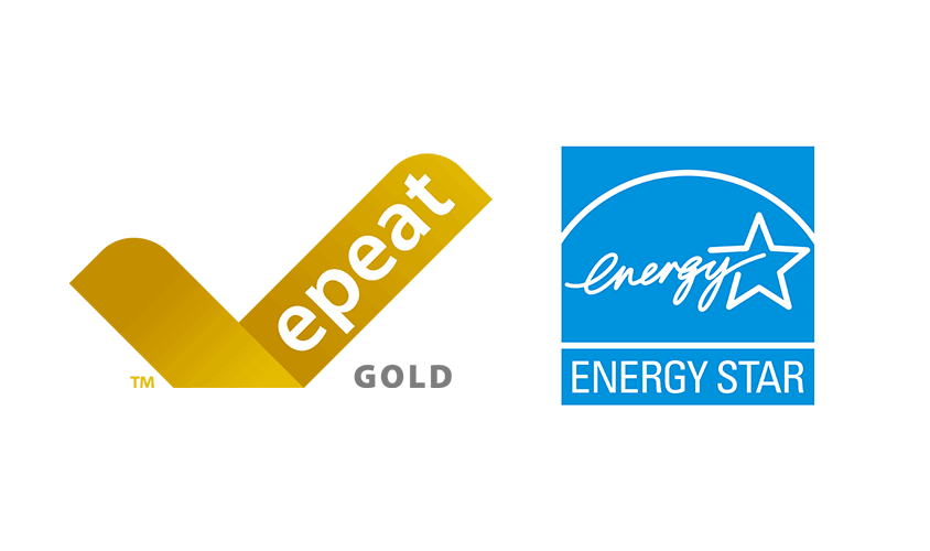 Logo – epeat GOLD, ENERGY STAR