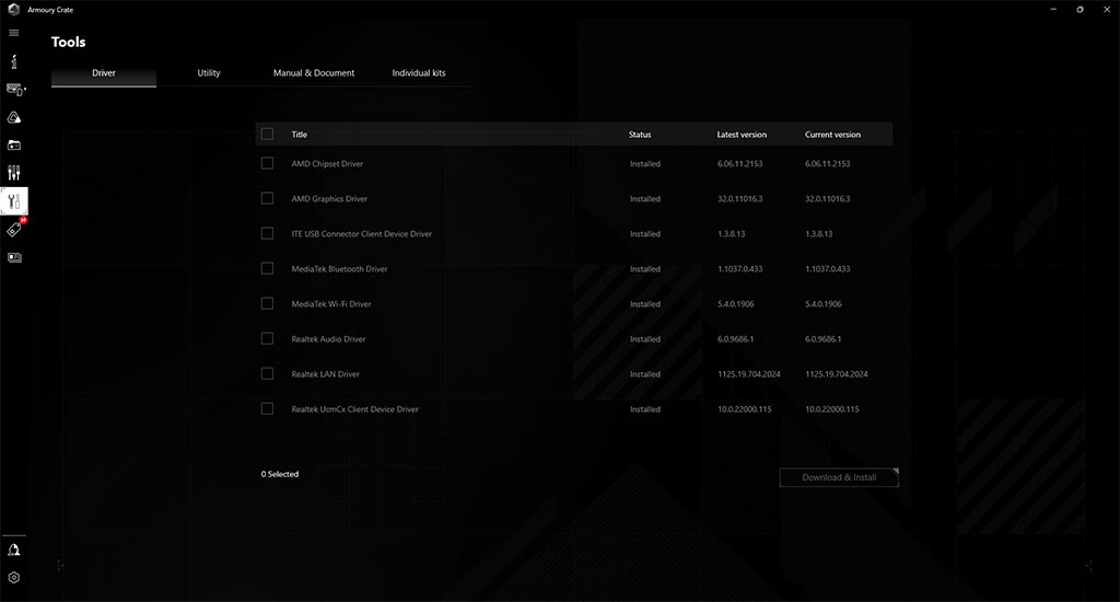 Stuurprogramma & Handleiding downloaden