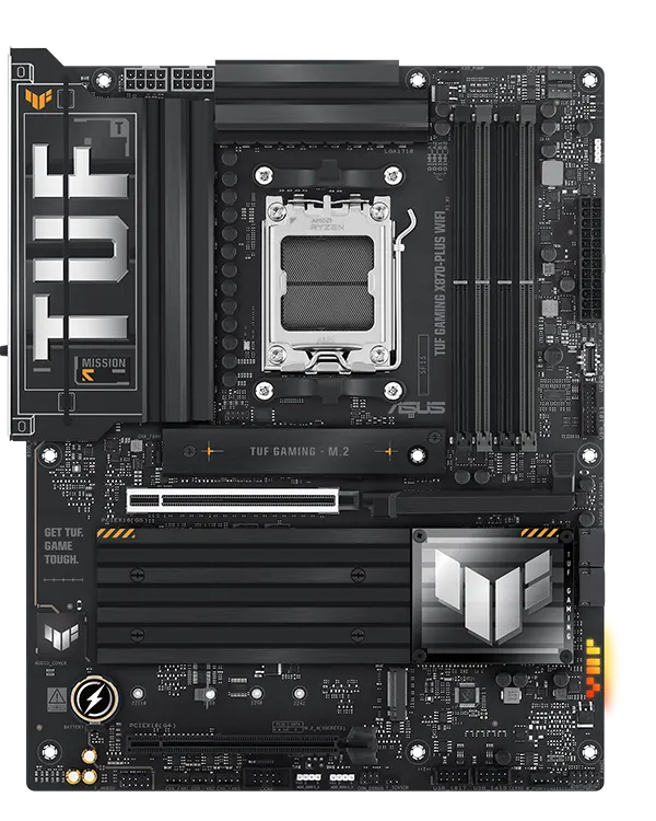 TUF Gaming motherboard front view