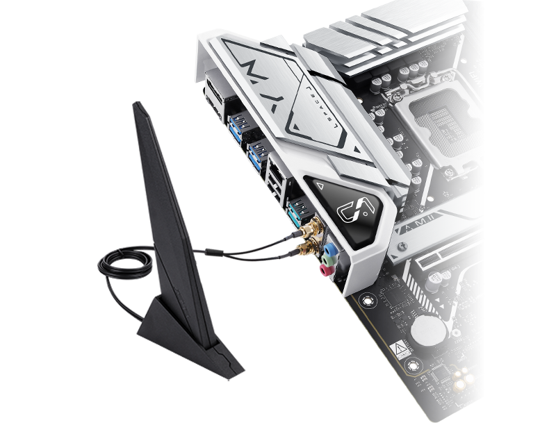 The B760M-AYW PRO WIFI-CSM motherboard features onboard WIFI 6