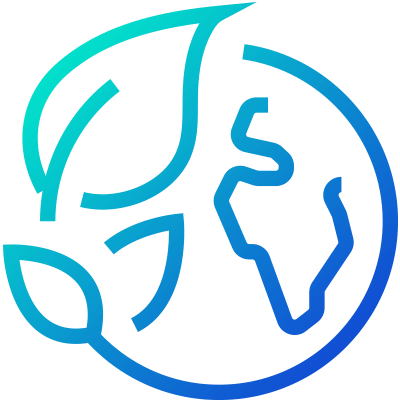 Eco-friendly materials icon