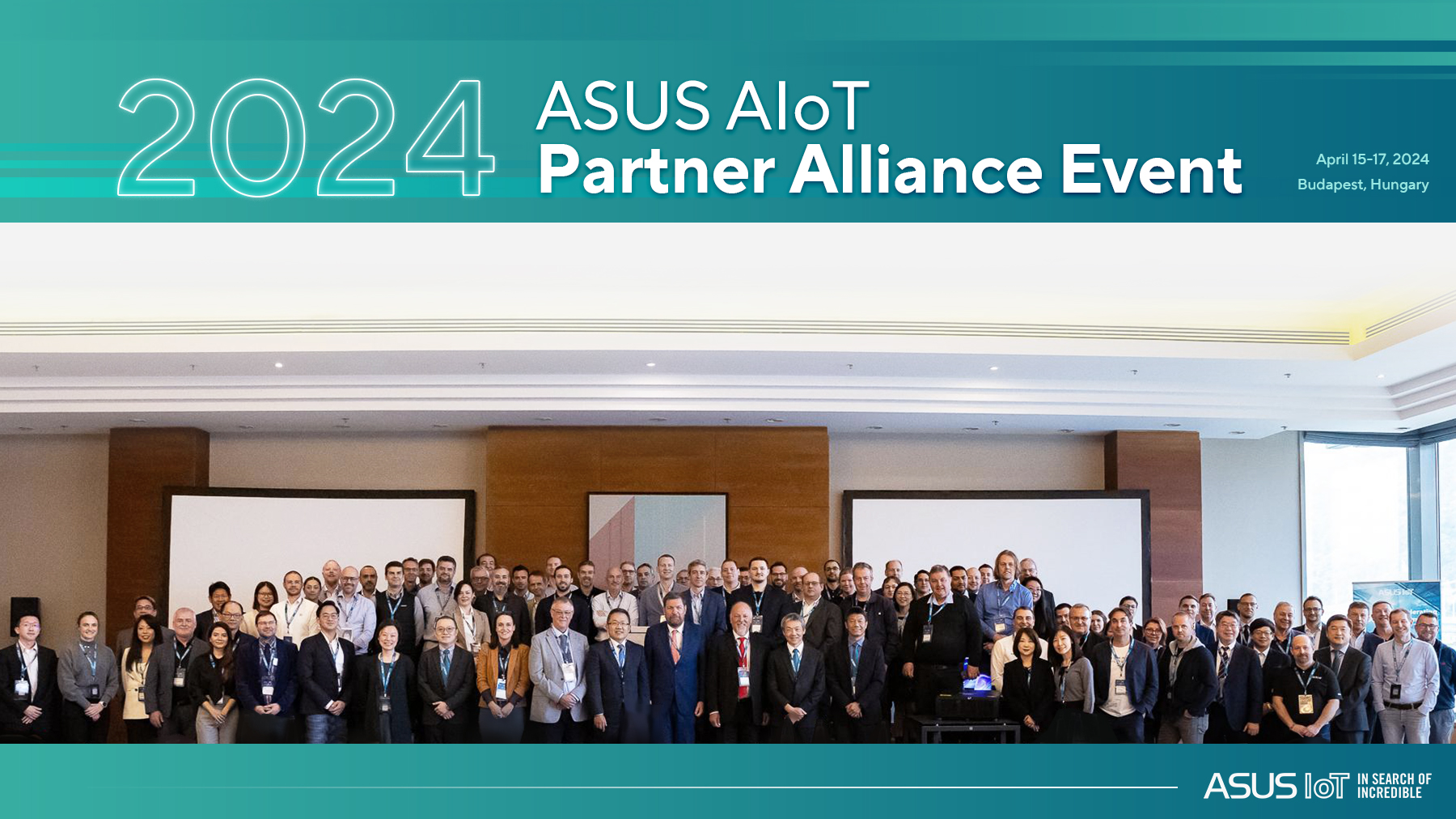 ASUS AIoT Partner Event group photo