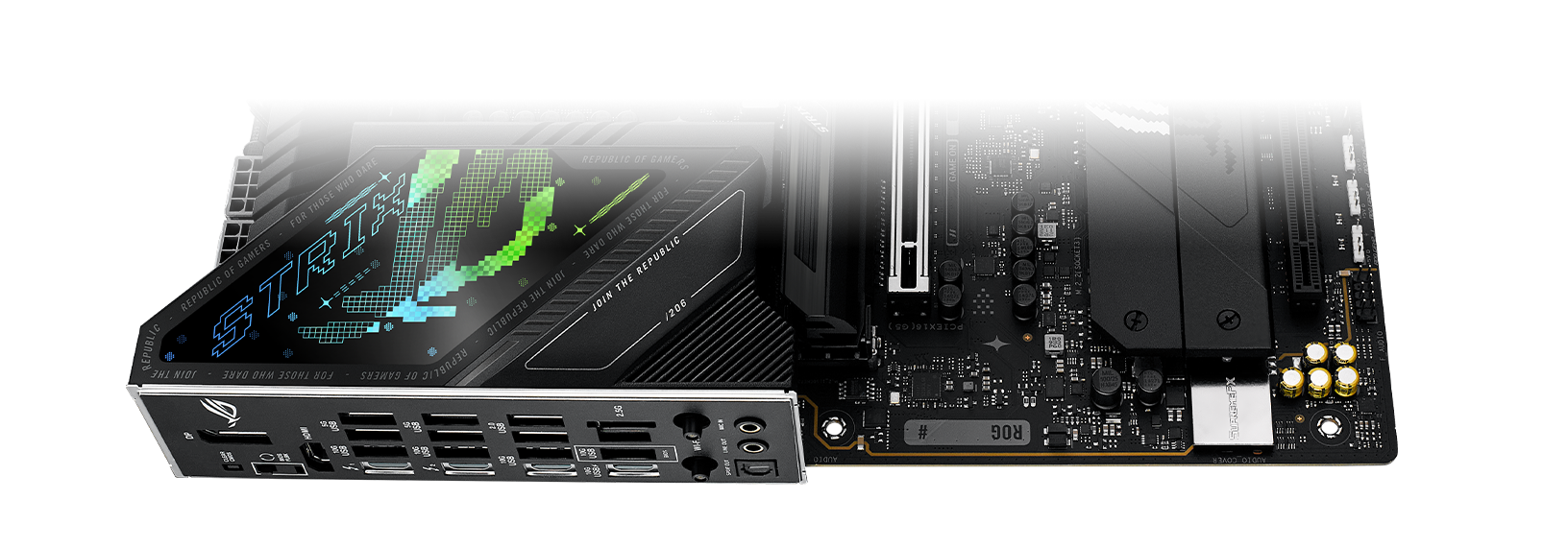 The Strix Z890-F  motherboard features SupremeFX audio.