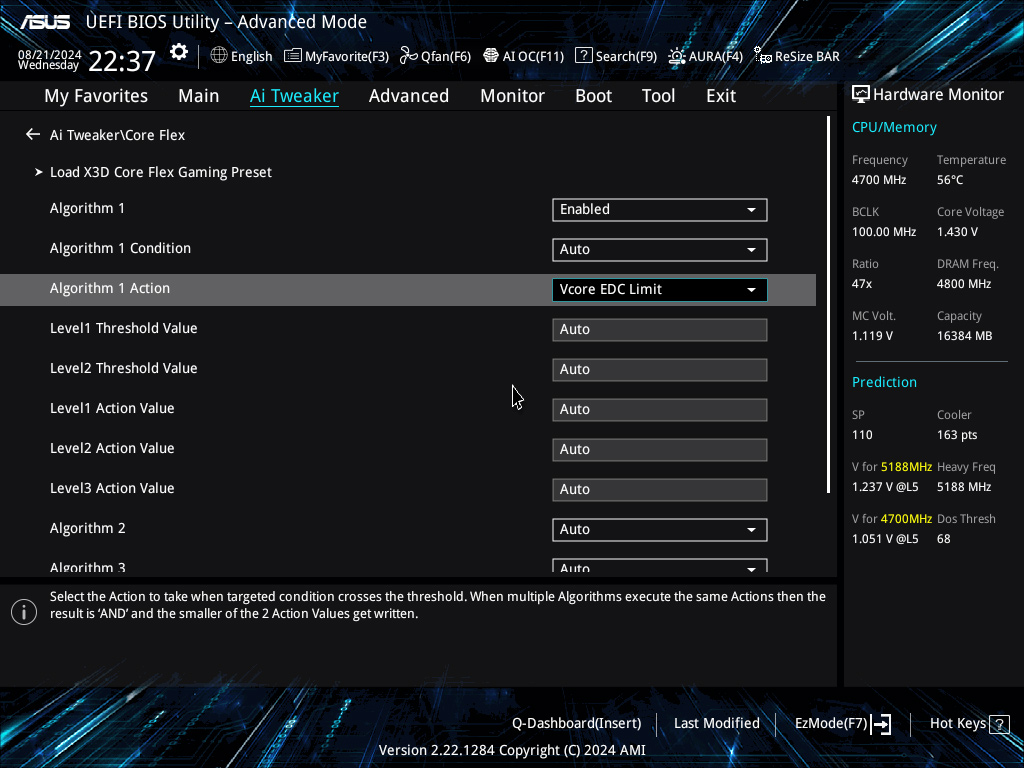 EXEMPLE : EDC UI