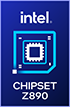 Intel Z890 chipset badge