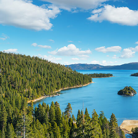 A scenery photo with Ultra-Low Blue Light