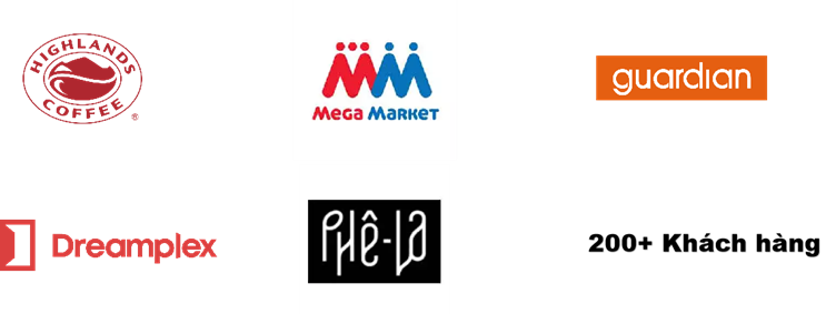 6 important Vietnam smart retail customer logos
