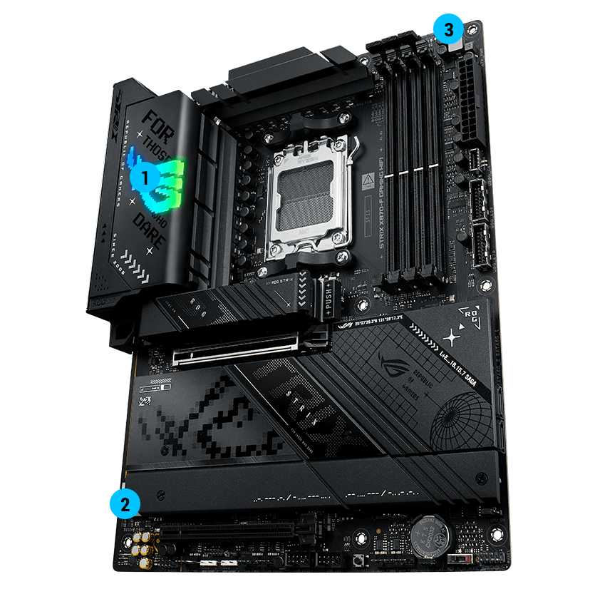 Strix X870-F immersion specifications