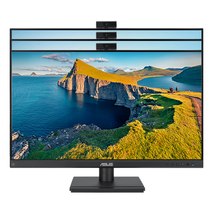 Le moniteur ASUS BE249QFK a une plage de réglage en hauteur de 0 à 150 mm.