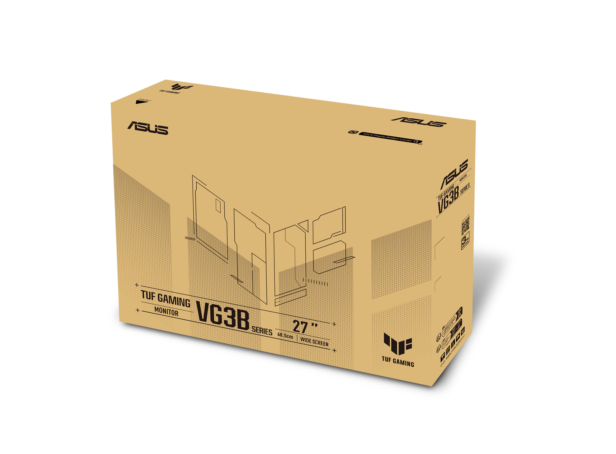 TUF Gaming VG27WQ3B packaging