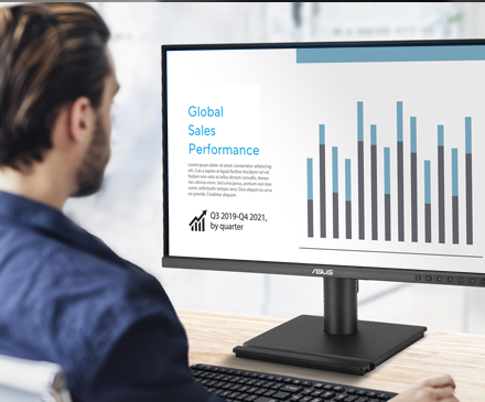 ASUS BE248CFN monitor is suitable for remote working environments