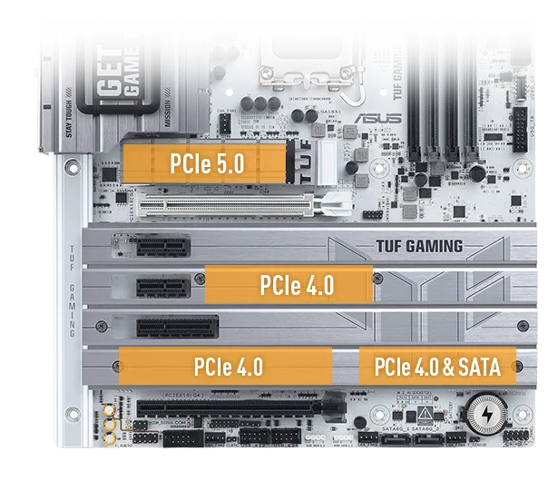 Suporte M.2 PCIe 5.0