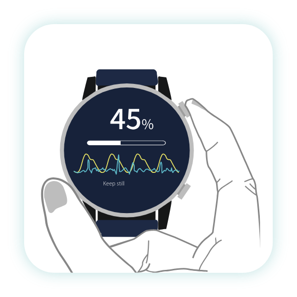 Step 3: Measure blood pressure with VivoWatch.