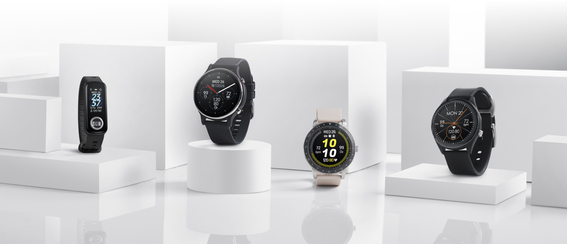 The ASUS blood pressure application can be used with a compatible ASUS VivoWatch.