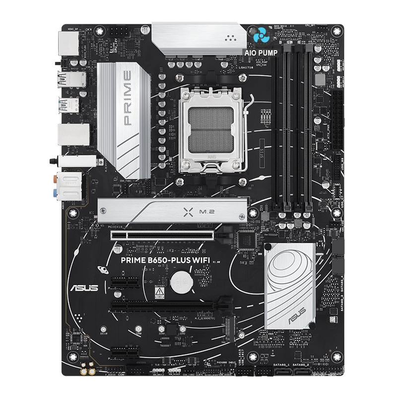 Prime motherboard with AIO Pump