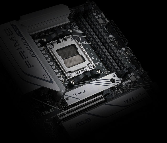 The PRIME B650-PLUS WIFI-CSM motherboard features SafeSlot Core+.