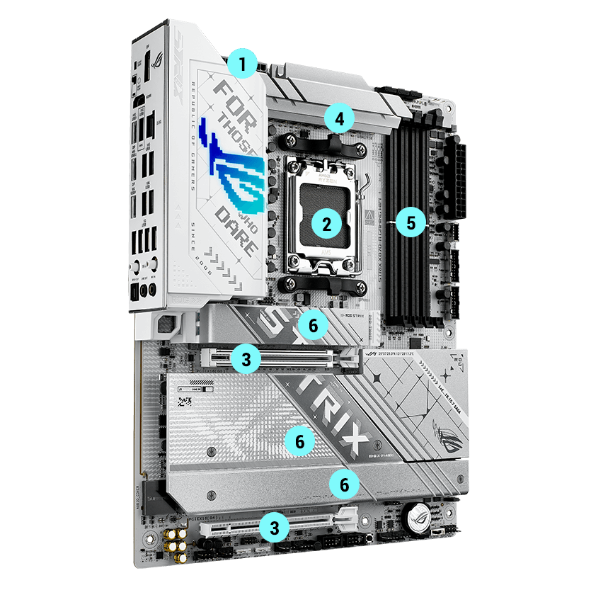 Strix X870E-F performance specifications