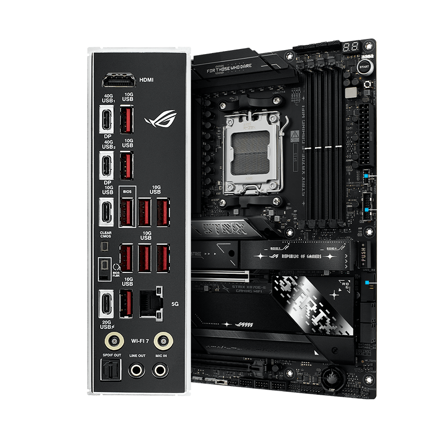 STRIX X870E-E 连接规格