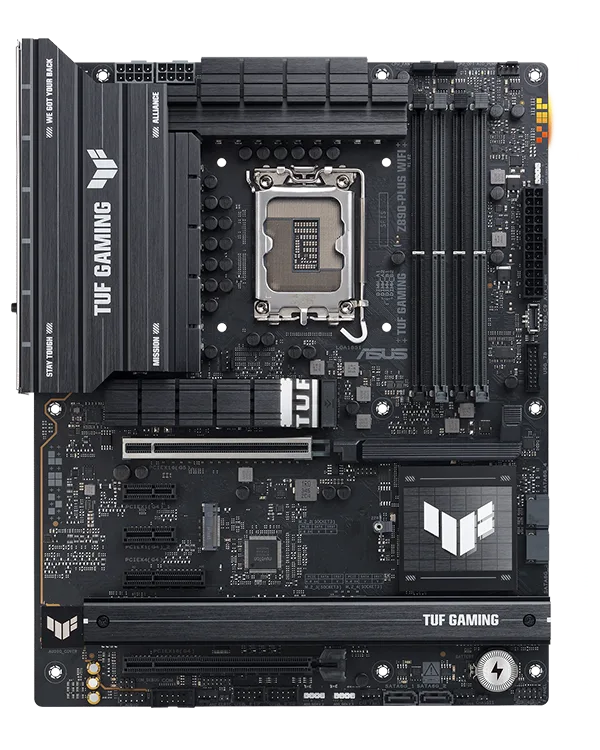 TUF Gaming motherboard front view