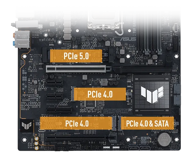 M.2 PCIe 5.0 ondersteuning