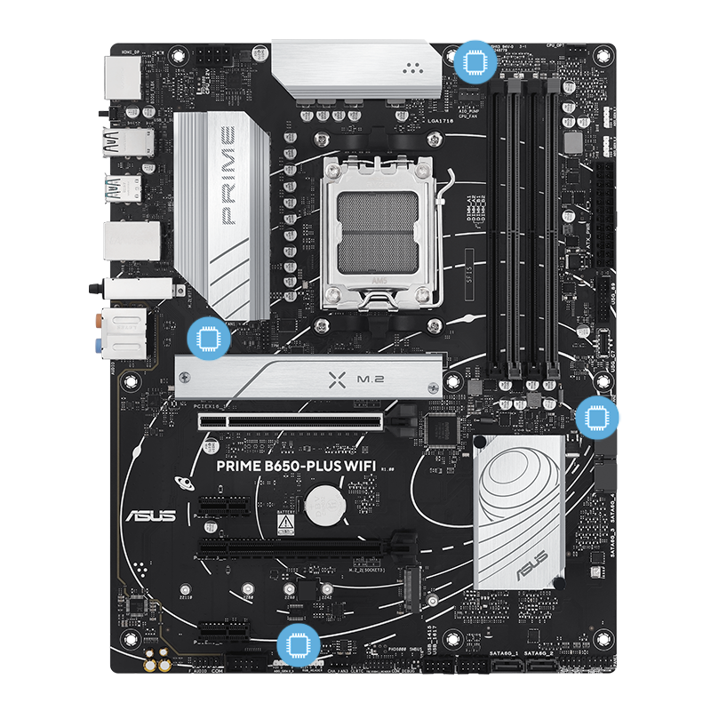 Prime motherboard with smart protection image