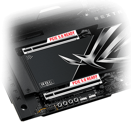 PCIe 5.0 expansion slot on ROG Maximus Z890 Extreme