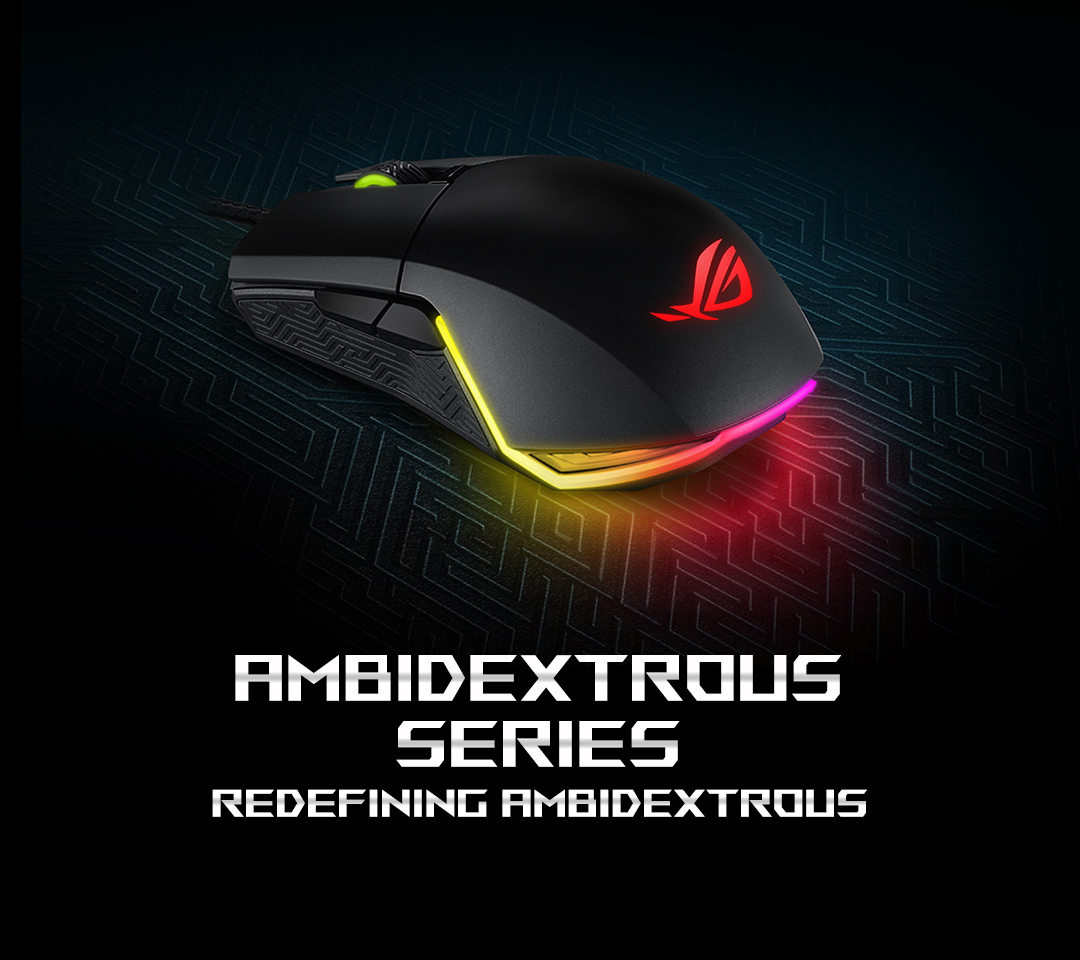 Ambidextre  Gaming mice-mouse-pads｜ROG - Republic of Gamers｜ROG