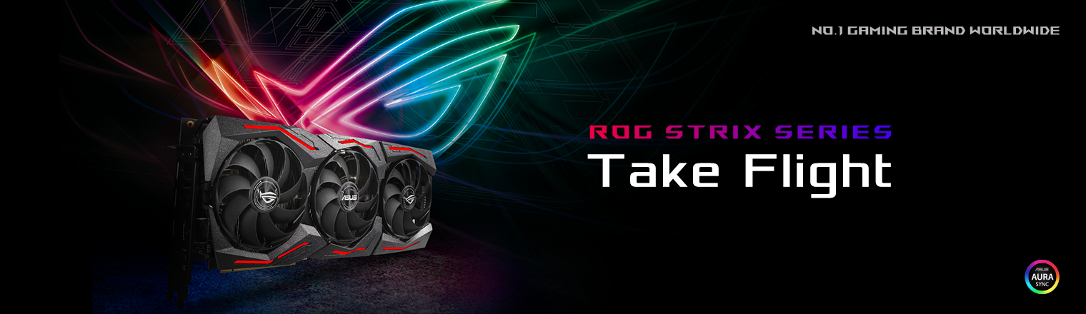 ROG Strix series graphic card product photo